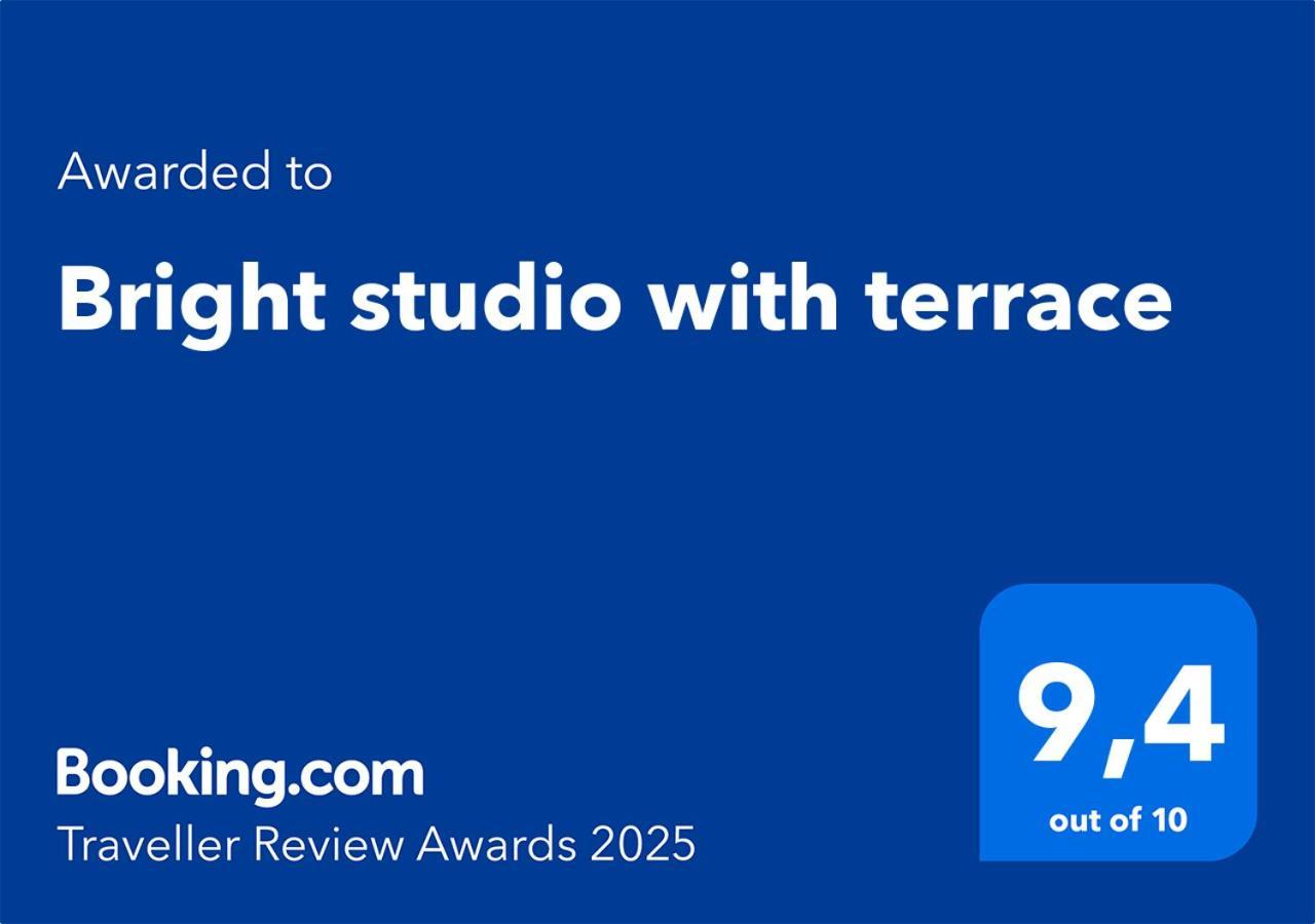 Bright Studio With Terrace Porto Exterior foto